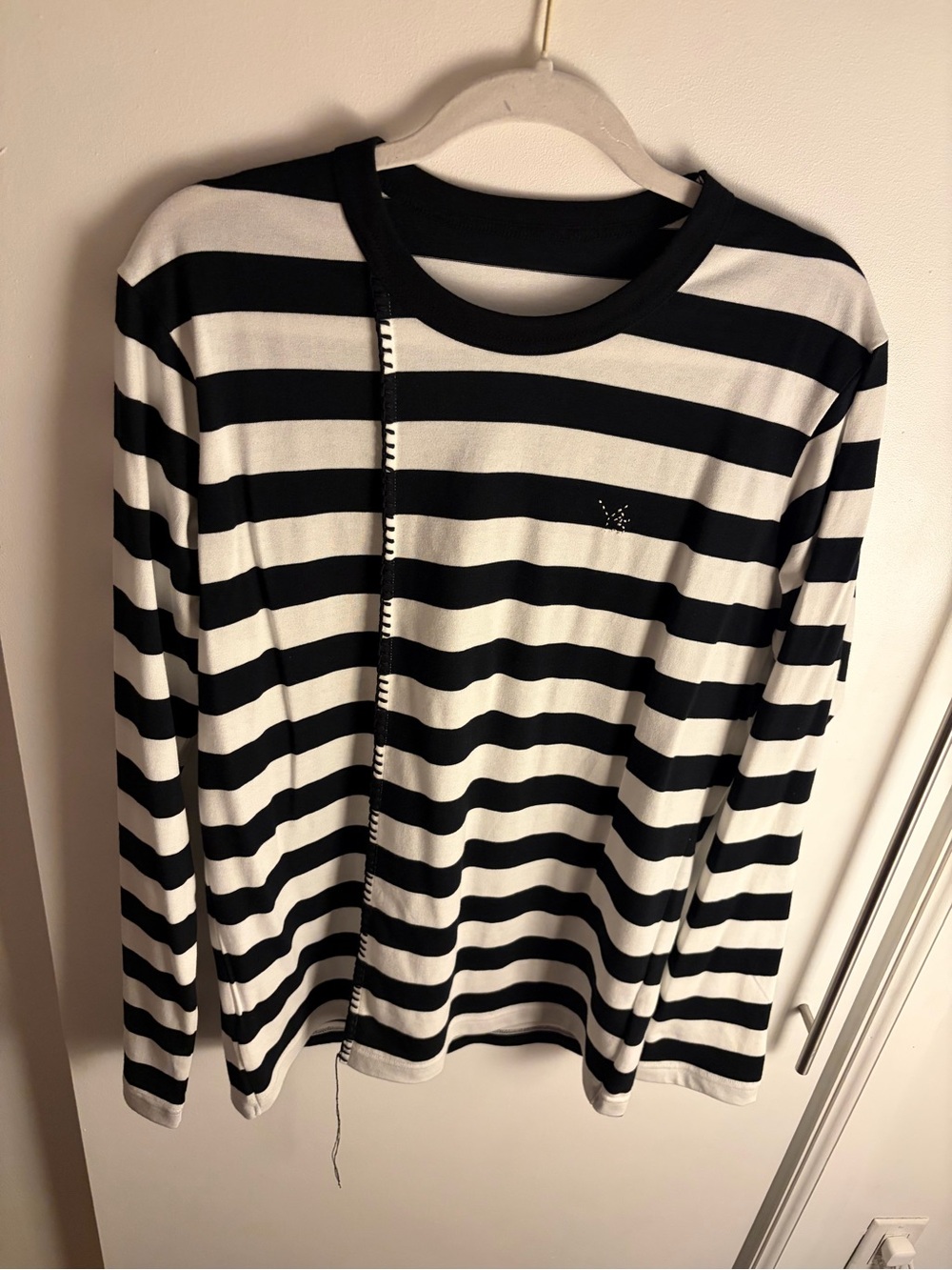 STRIPE JERSEY Y's STITCH LONG T